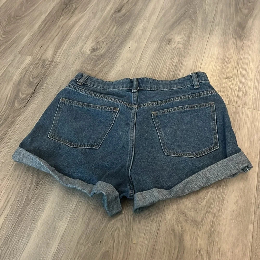 Refuge denim blue Mom shorts size 7 - Picture 8 of 8